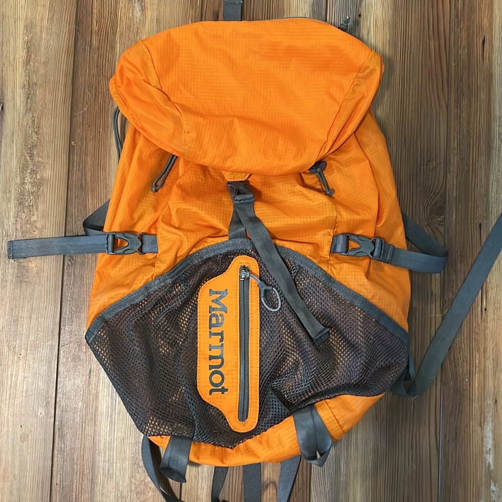Marmot Kompressor Plus 20 L Backpack Orange Lightweight Hiking Day Pack